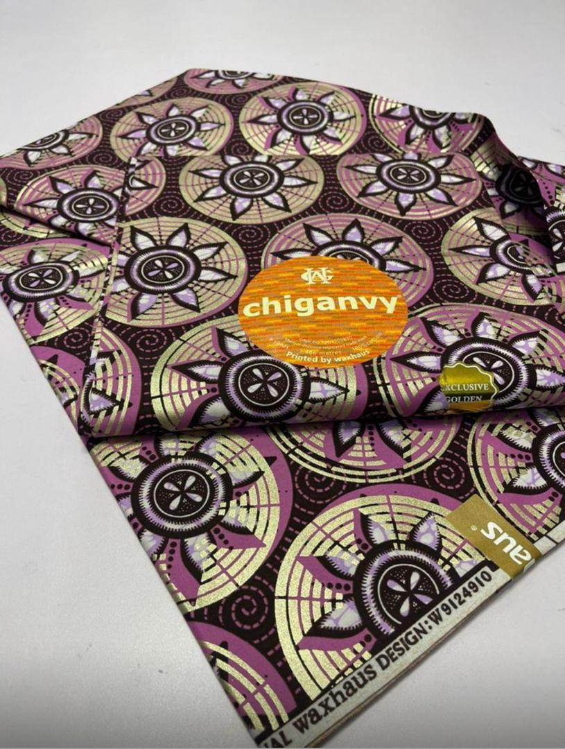 Chiganvy Exclusive Golden. 100% Cotton.
